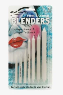 Mont Marte Pastel & Charcoal Blenders Pack Of 7