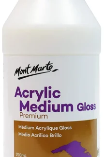 Mont Marte Premium Acrylic Medium Gloss 250ml