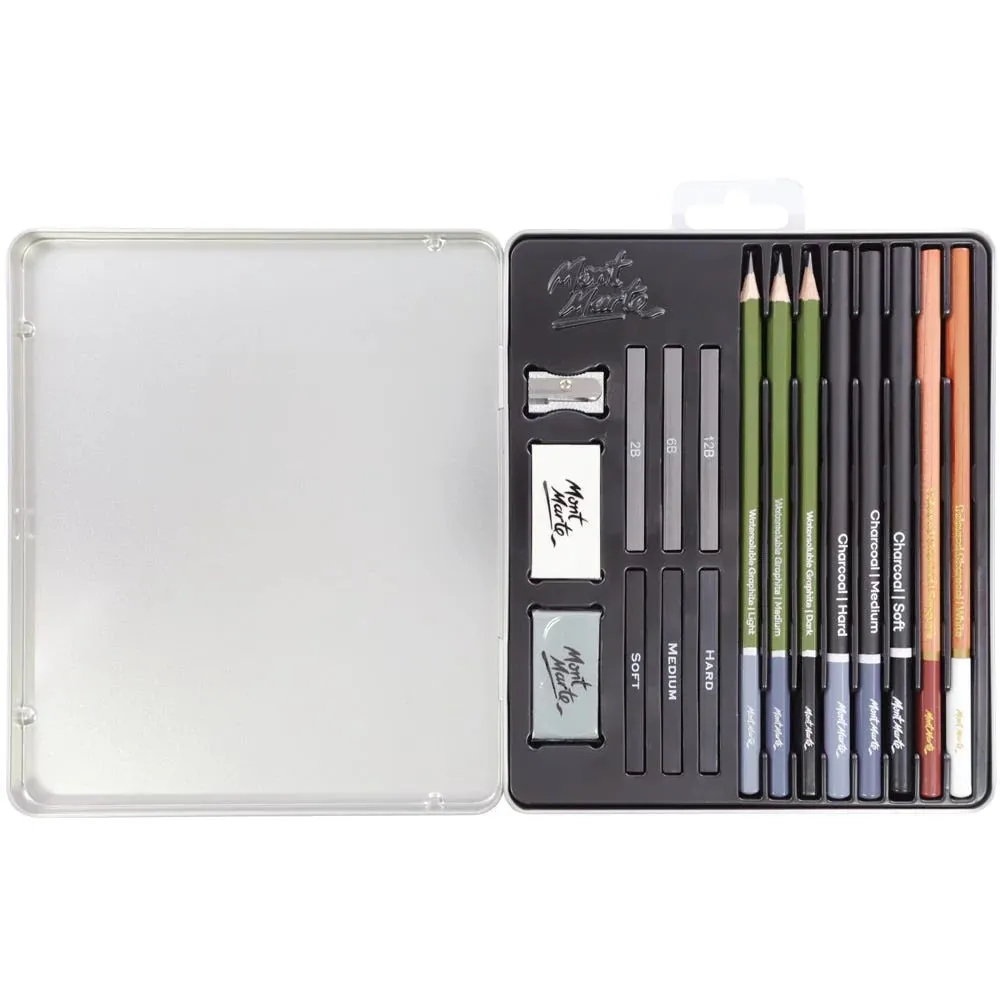 Mont Marte Signature Sketch and Draw Collection 17pc Mont Marte Signature Sketch and Draw Collection 17pc