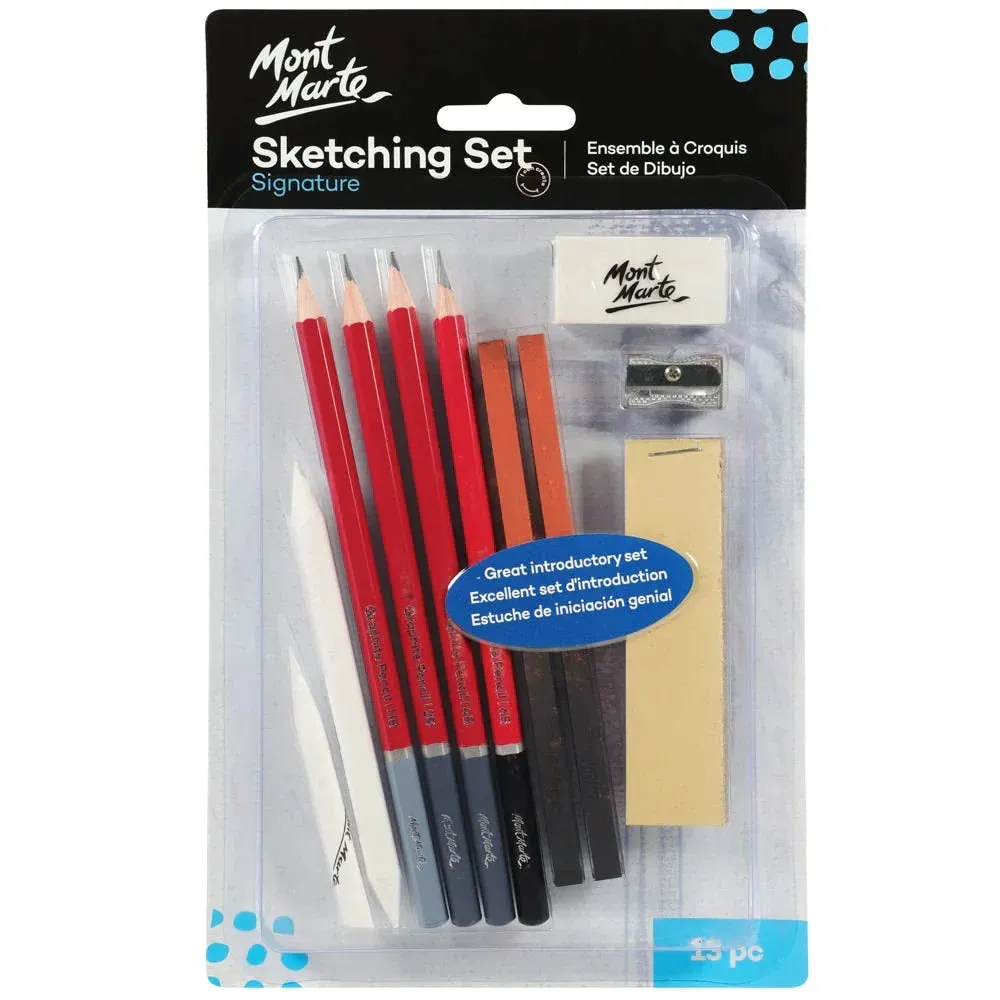 Mont Marte Signature Sketching Set 13pc Mont Marte Signature Sketching Set 13pc