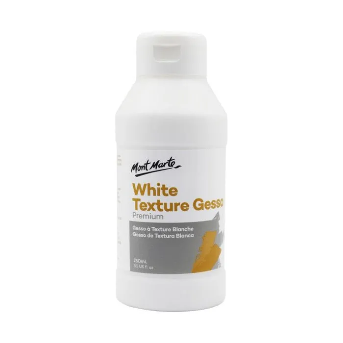 Mont Marte White Texture Gesso Premium 250ml Mont Marte White Texture Gesso Premium 250ml