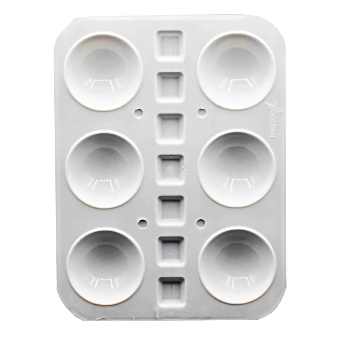 Plastic Paint Palette 6 Pot Large Plastic Paint Palette 6 Pot Large