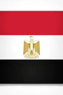 Egyptian Flag 15x22cm