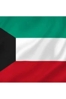 Kuwait Flag 15x22cm