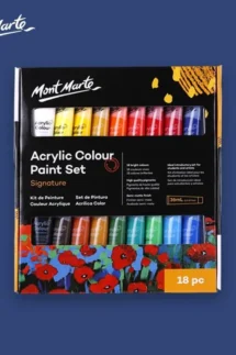 Mont Marte Signature Acrylic Colour Paint 36ml Set Of 18 Pcs