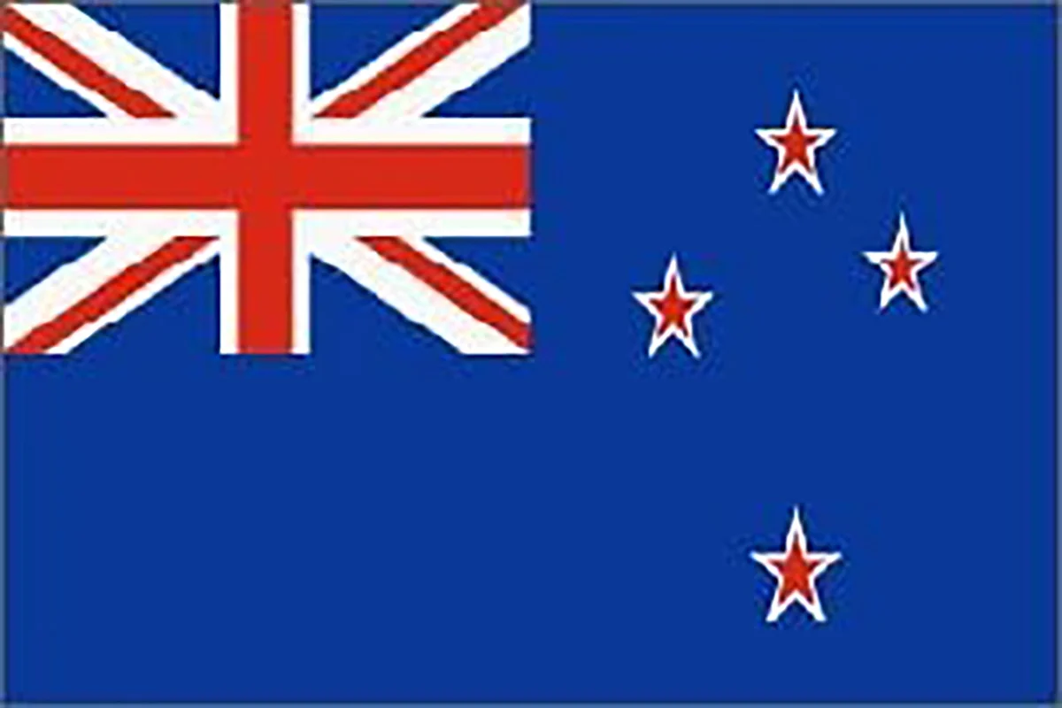 New Zealand Flag 15x22cm a New Zealand Flag 15x22cm