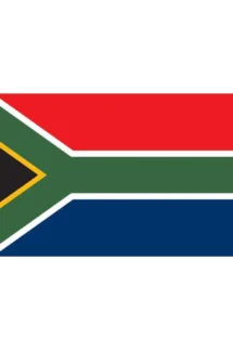 South Africa Flag 15x22cm